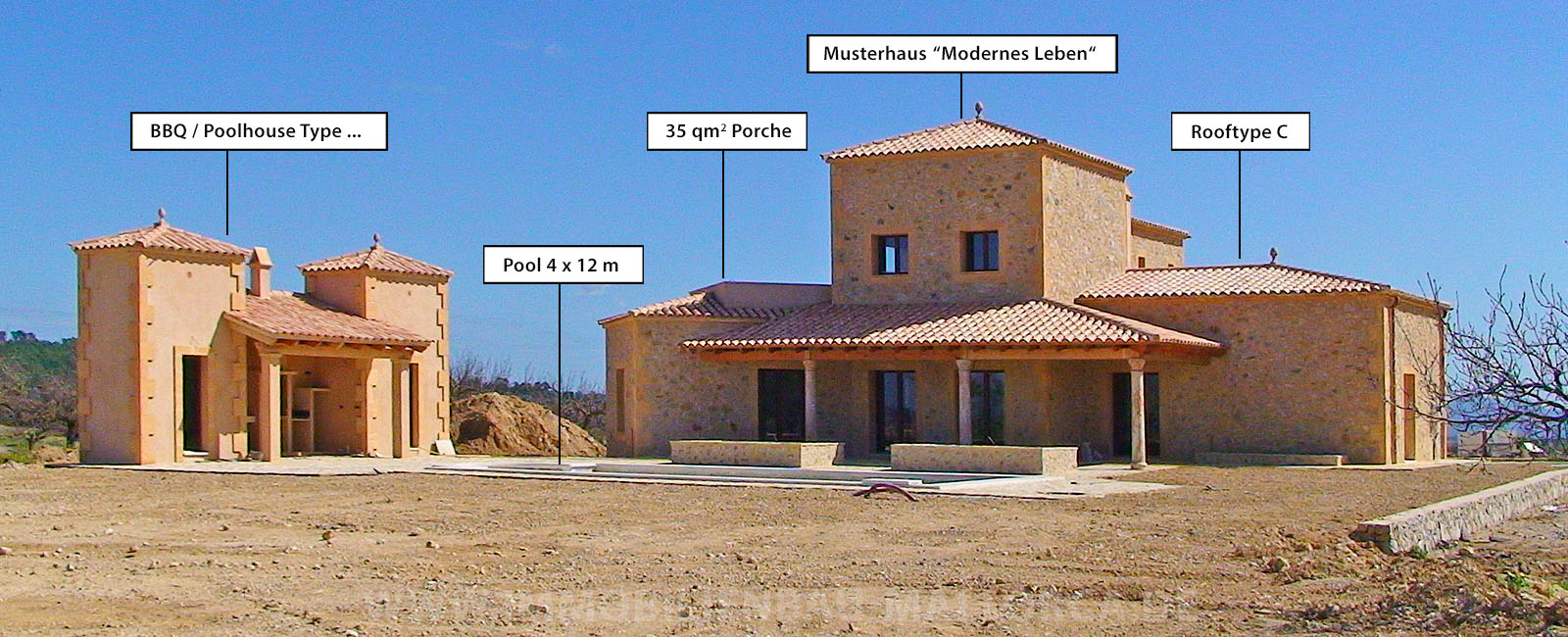 Baupreise Mallorca, Baukostenrechner Mallorca, Baunebenkosten Mallorca